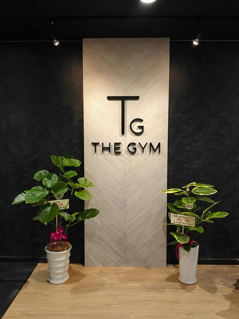 THE GYM 壁面